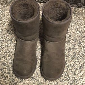 Used UGG Australia gray tall classic boots.